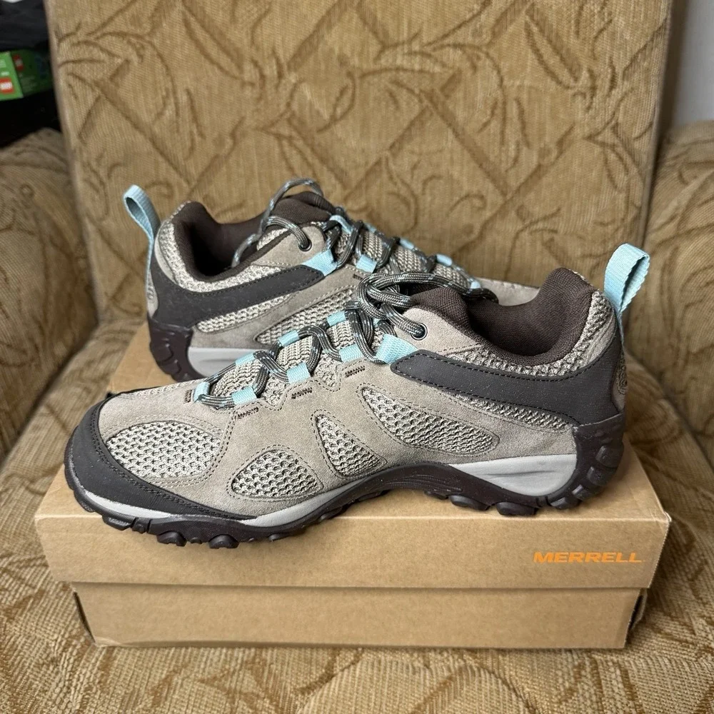 Merrell Yokota 2 Boulder Brown J78636‎ Women's Size 10 Hiking Shoes